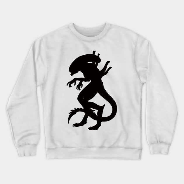 ALIEN Crewneck Sweatshirt by AlexxElizbar